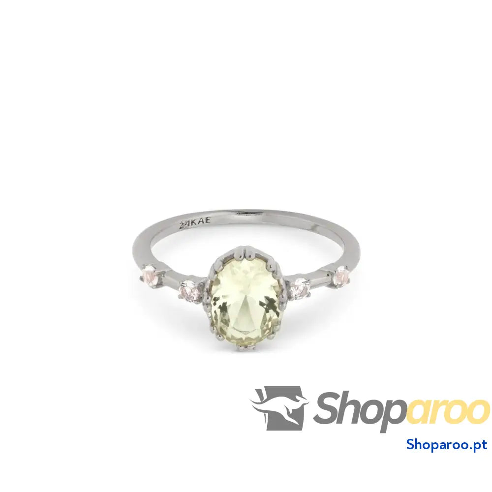 Anel feminino 24KAE 12406S/56 16 Prateado