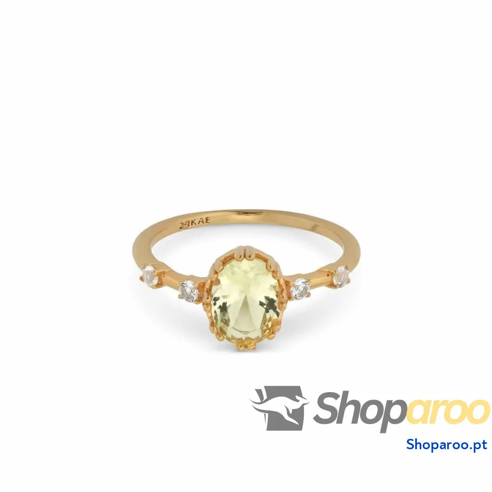Anel feminino 24KAE 12406Y/54 14 Dourado