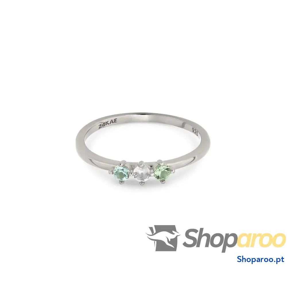 Anel feminino 24KAE 12407S/48 8 Prateado