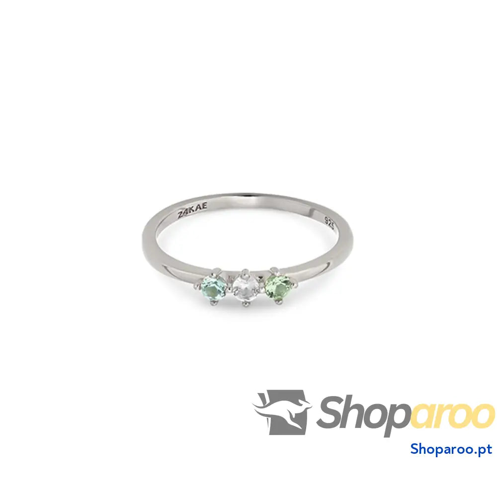 Anel feminino 24KAE 12407S/54 Prateado 14