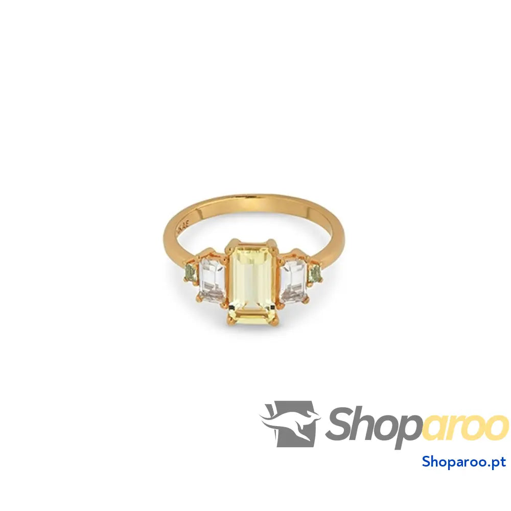 Anel feminino 24KAE 12411Y/54 14 Dourado