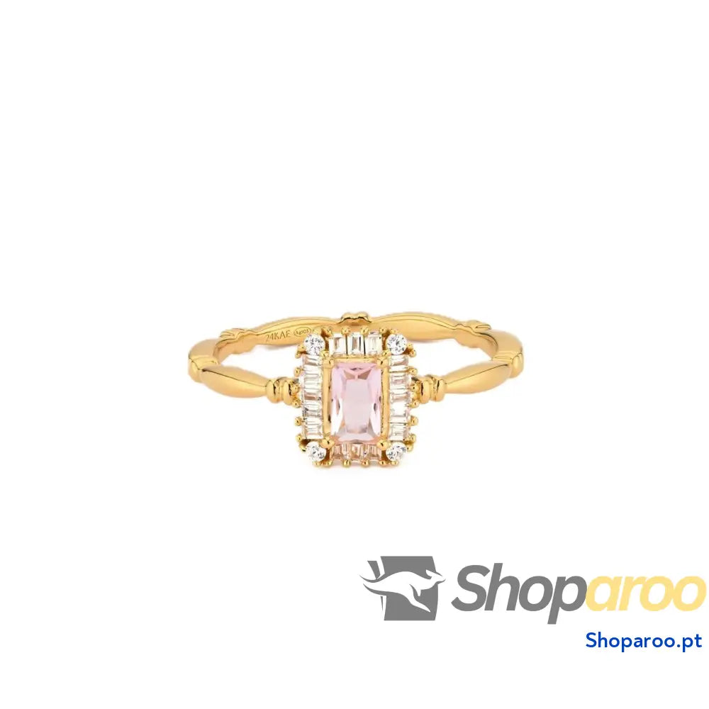 Anel feminino 24KAE 124130Y/54 14 Dourado