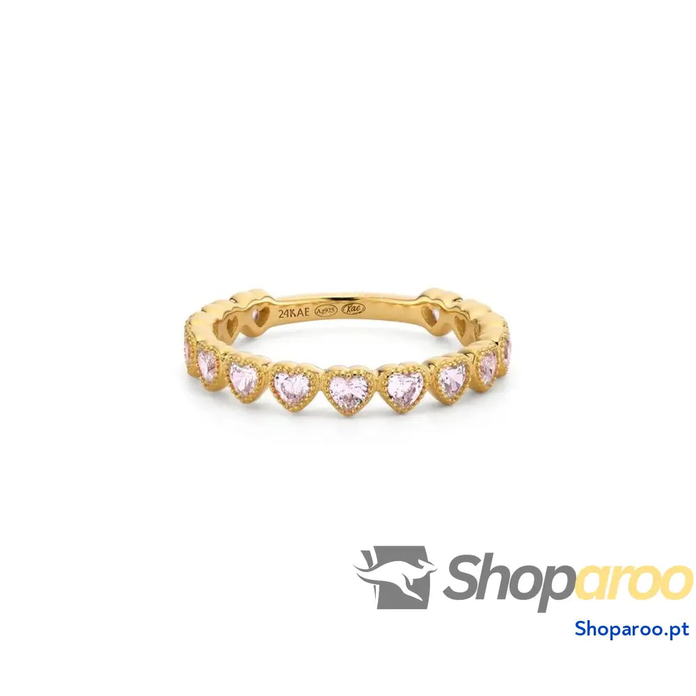 Anel feminino 24KAE 124132Y/54 14 Dourado