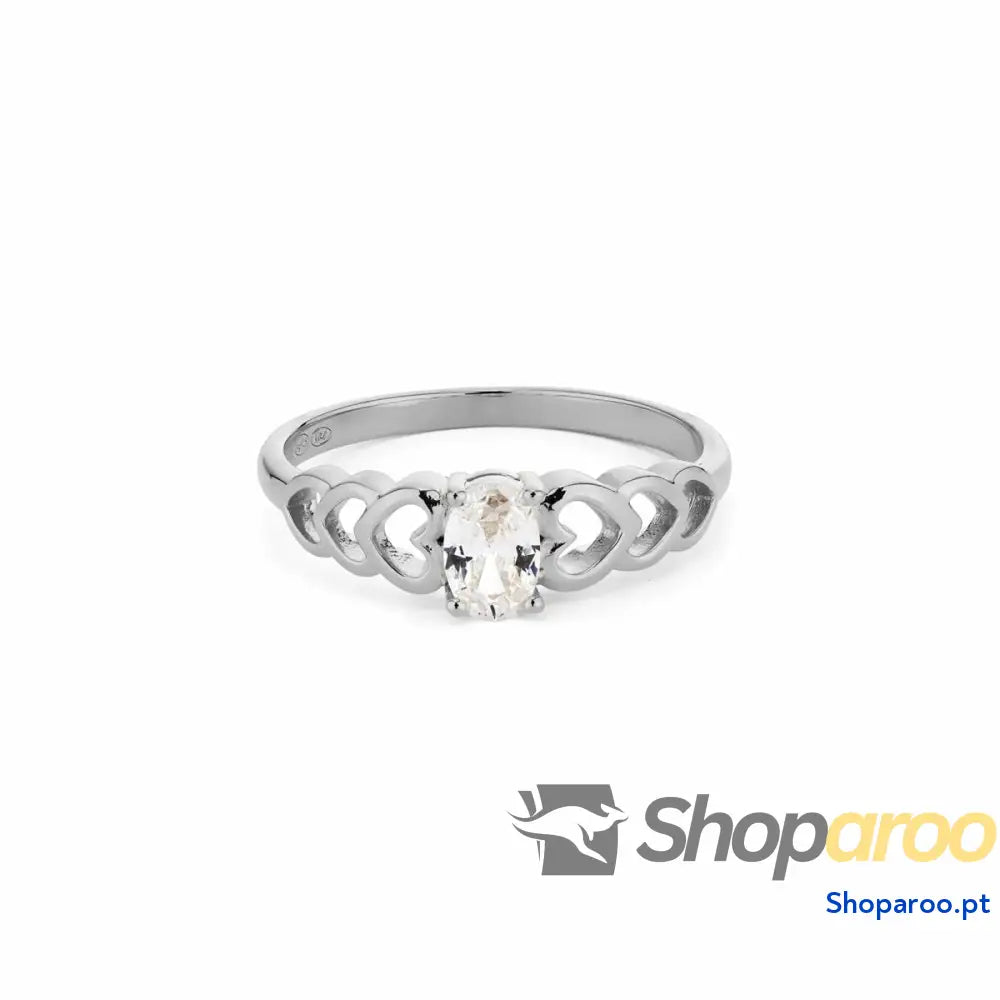 Anel feminino 24KAE 124141S/56 Prateado 16