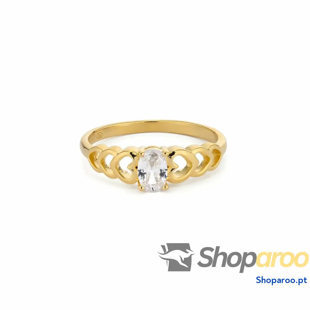 Anel feminino 24KAE 124141Y/56 Dourado 16