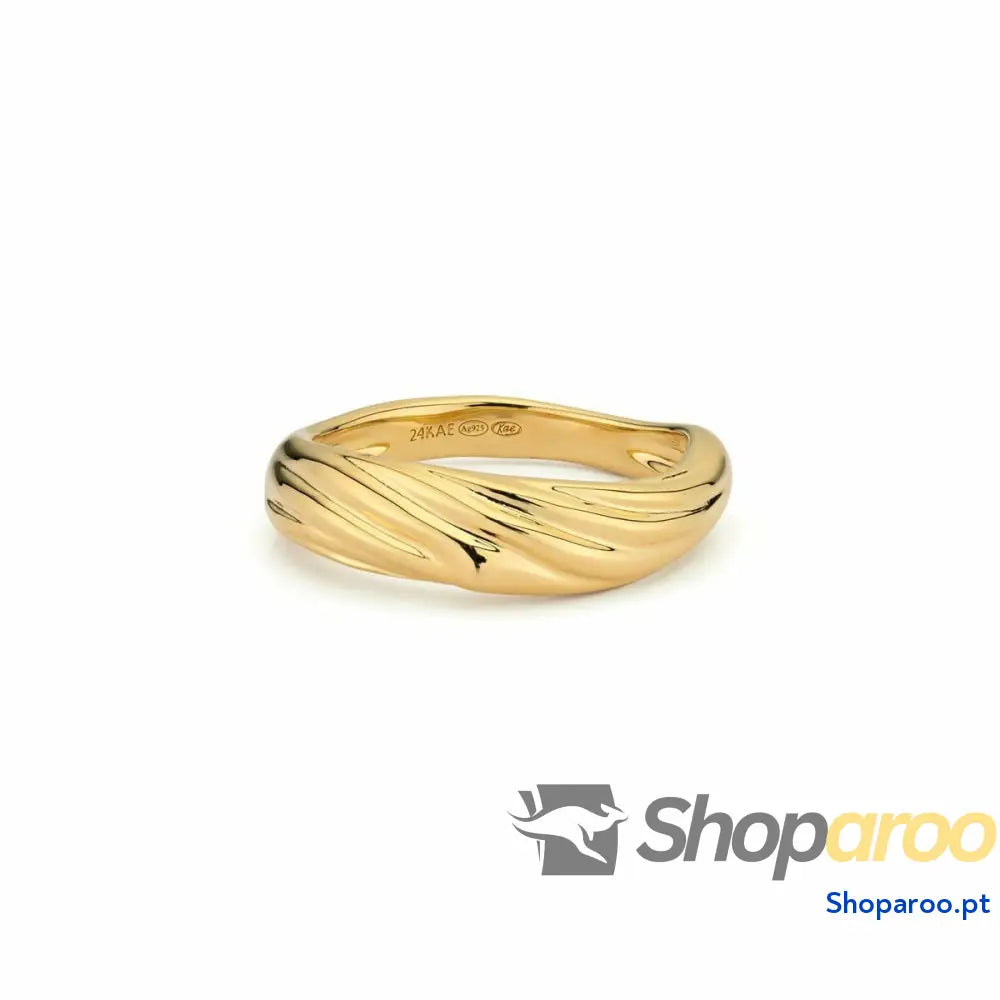 Anel feminino 24KAE 124142Y/56 Dourado 16
