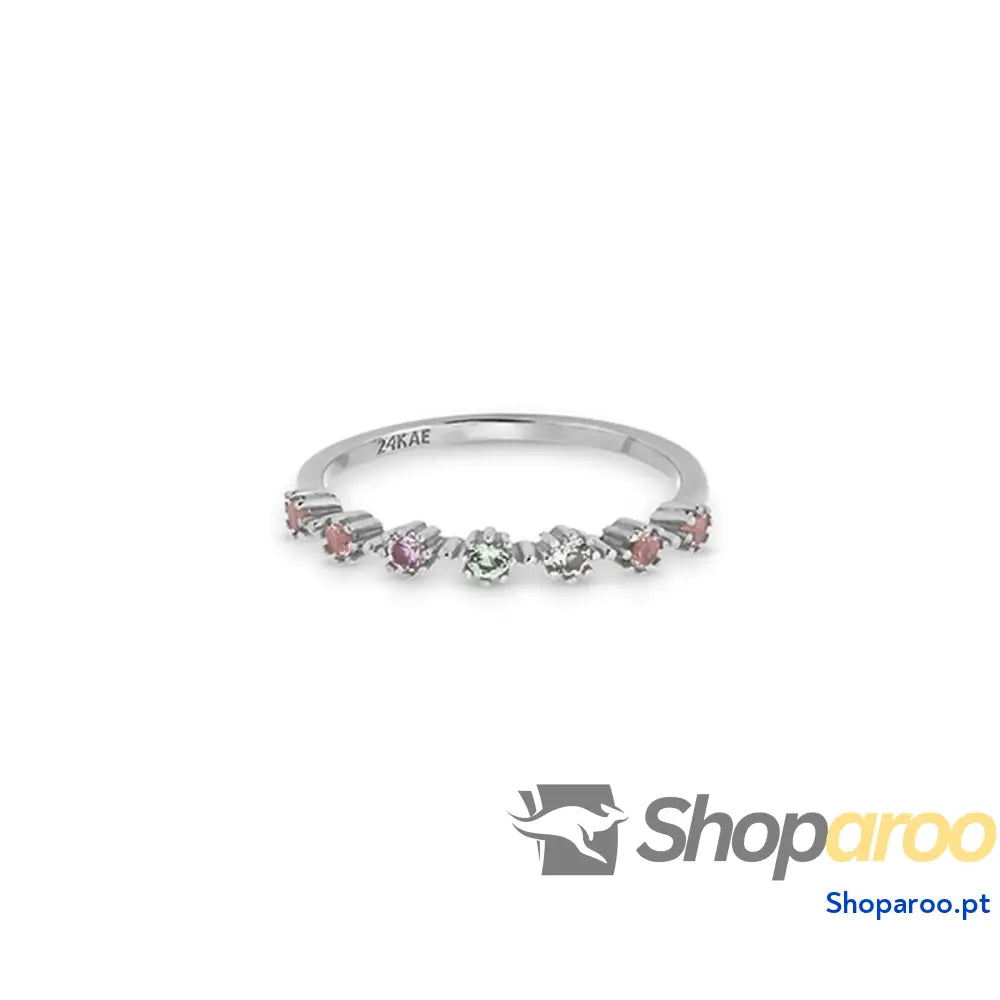 Anel feminino 24KAE 12415S/54 Prateado 14