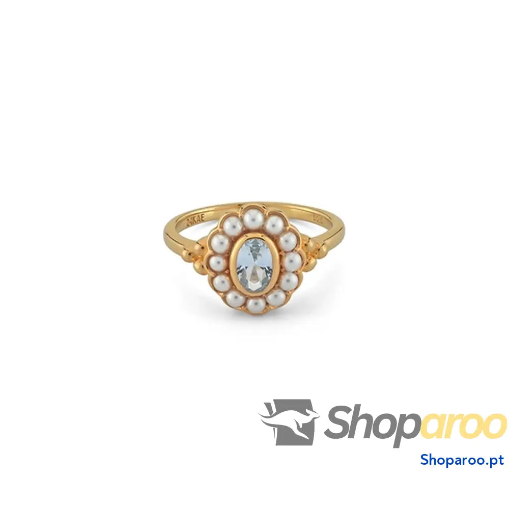 Anel feminino 24KAE 12416Y/54 14 Dourado