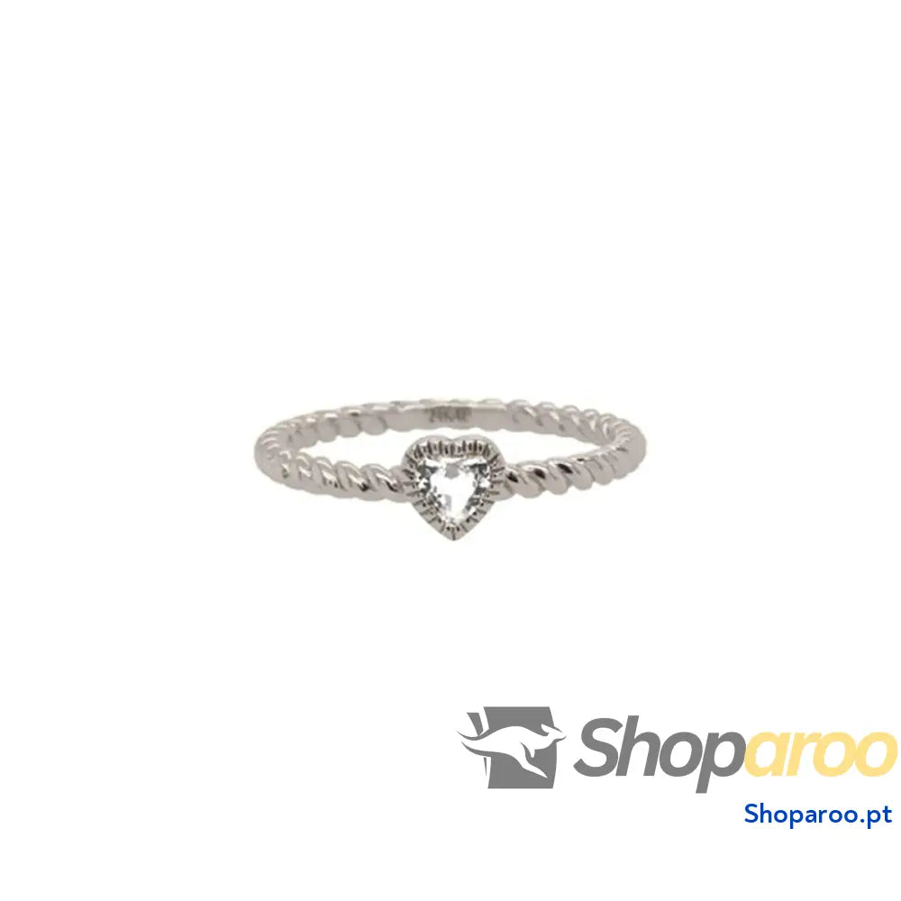 Anel feminino 24KAE 12417S/54 14 Prateado