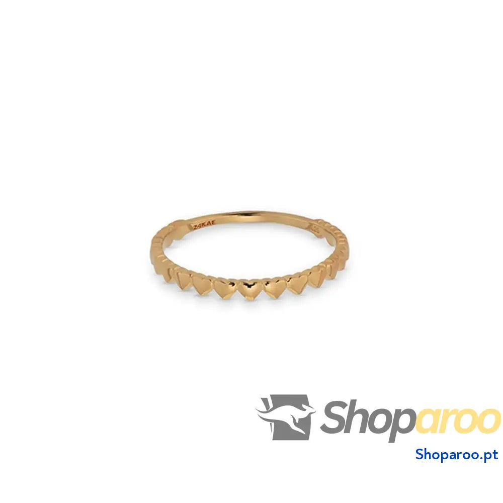 Anel feminino 24KAE 12418Y/56 16 Dourado
