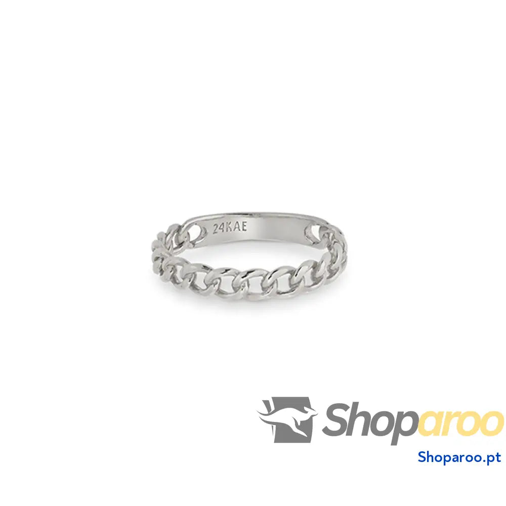 Anel feminino 24KAE 12421S/54 14 Prateado