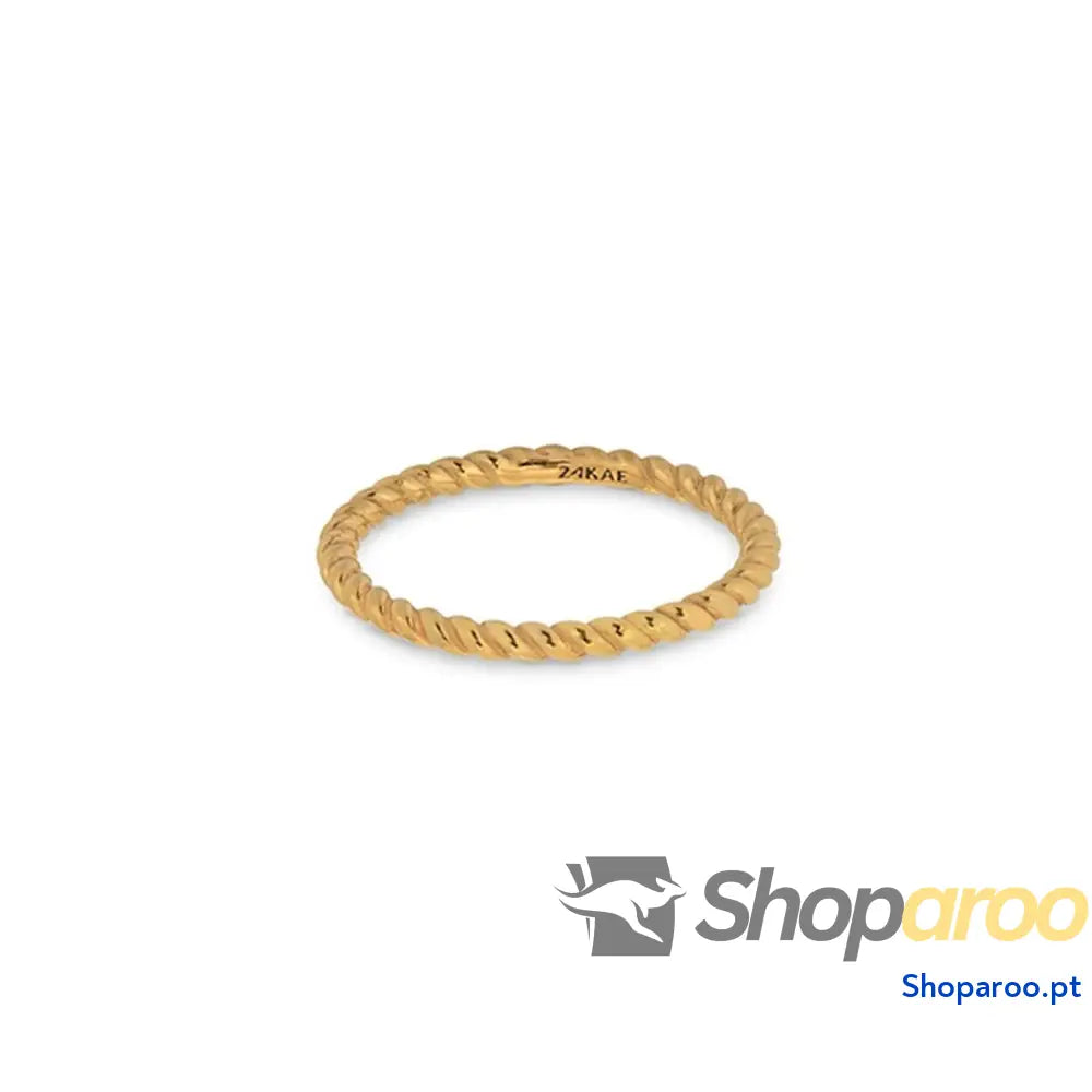 Anel feminino 24KAE 12423Y/54 14 Dourado