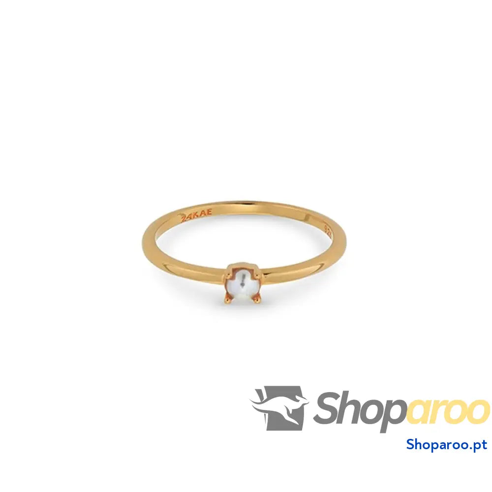 Anel feminino 24KAE 12424Y/54 14 Dourado