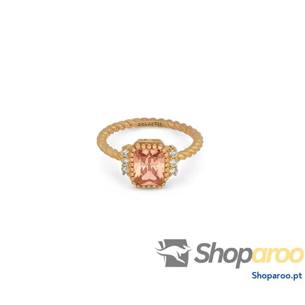 Anel feminino 24KAE 12432Y/54 14 Dourado