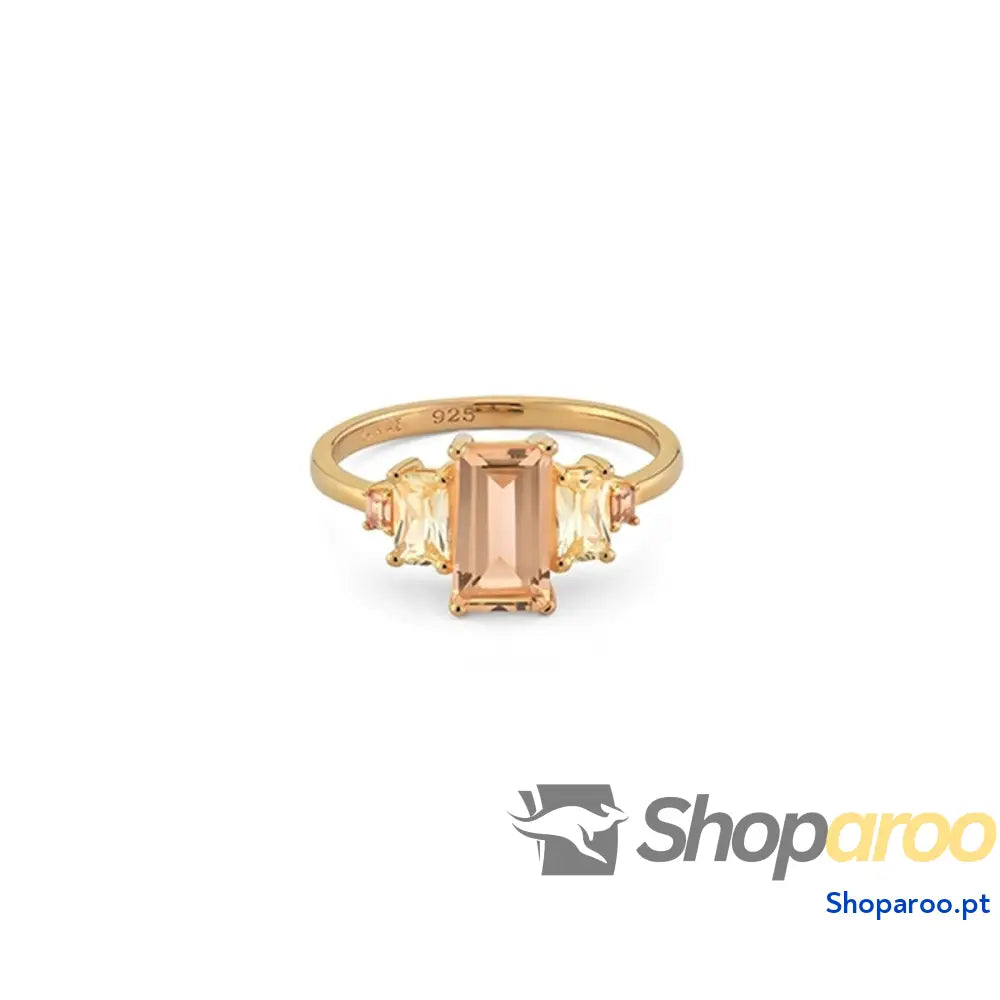 Anel feminino 24KAE 12435Y/56 16 Dourado