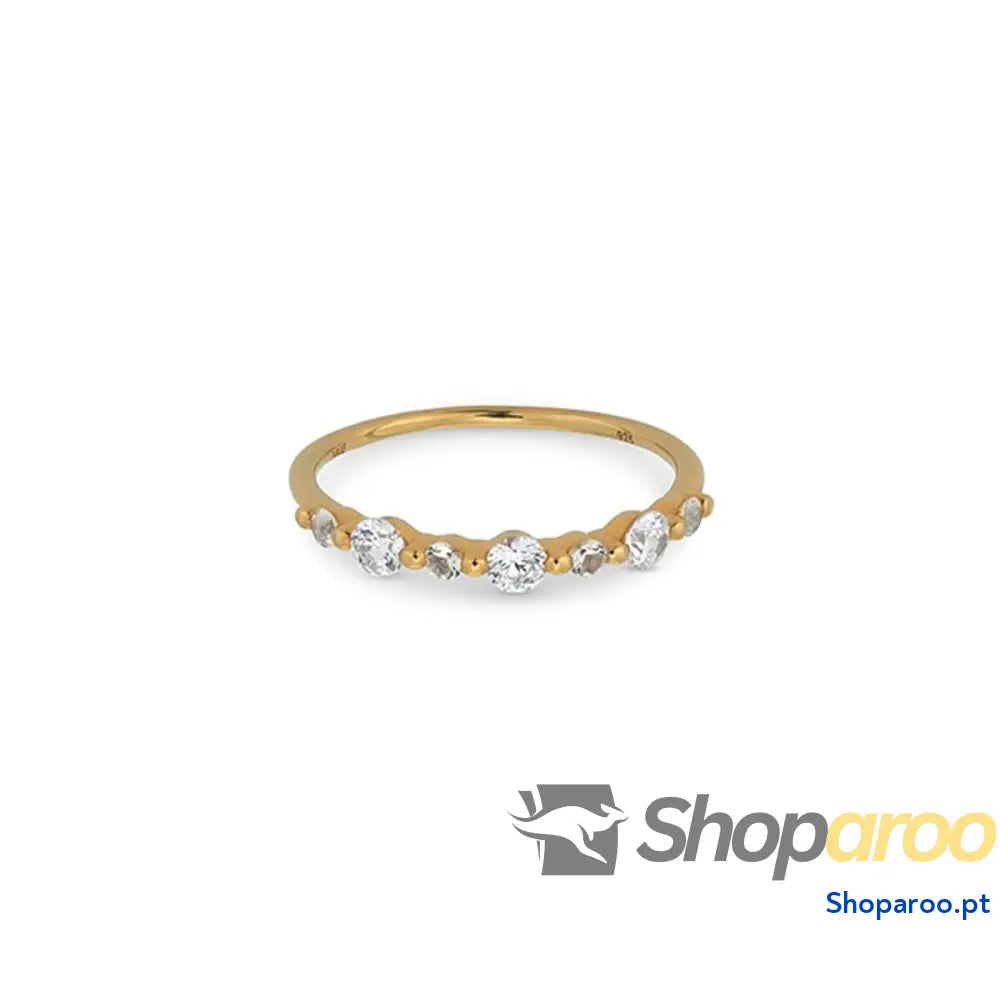 Anel feminino 24KAE 12456Y/56 Dourado 16