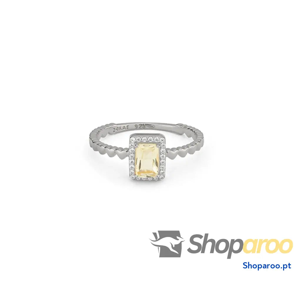 Anel feminino 24KAE 12472S/54 14 Prateado