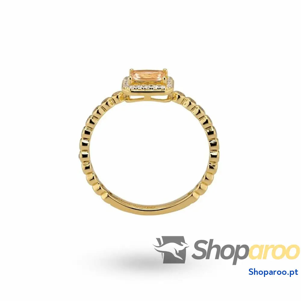 Anel feminino 24KAE 12490Y/56 Dourado 16