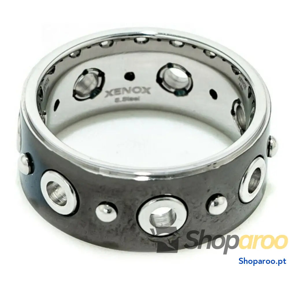 Anel feminino Xenox X1485 Preto