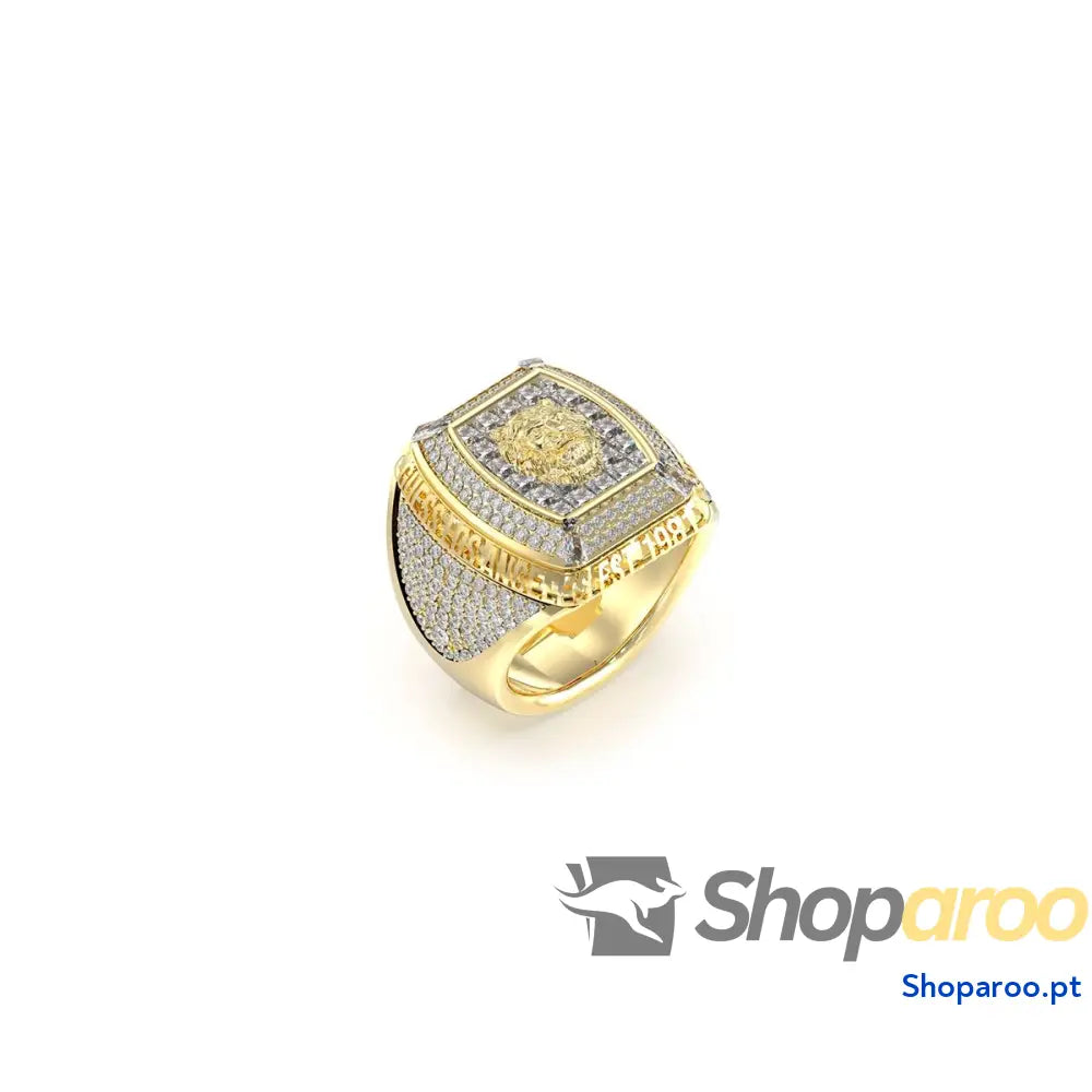 Anel masculino Guess JUMR05002JWYG66 Dourado