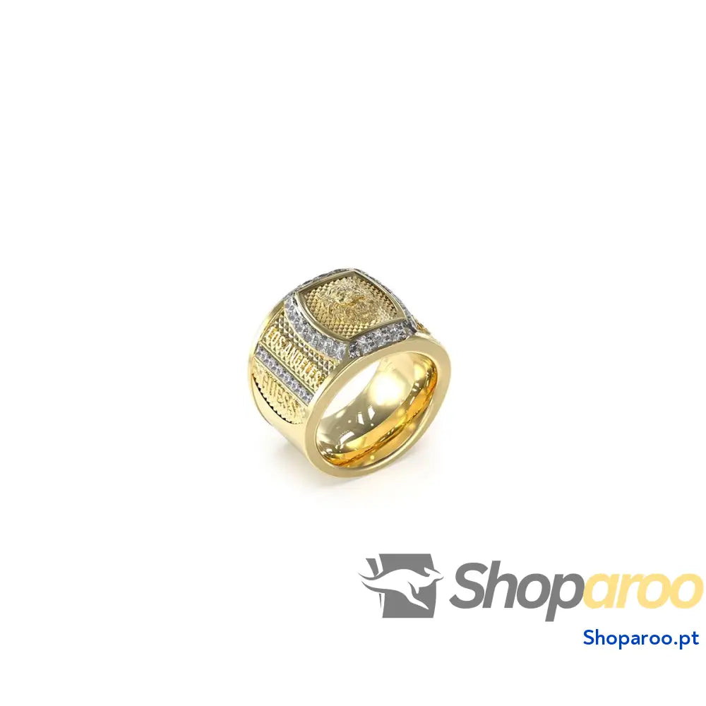 Anel masculino Guess JUMR05007JWYG64 Dourado
