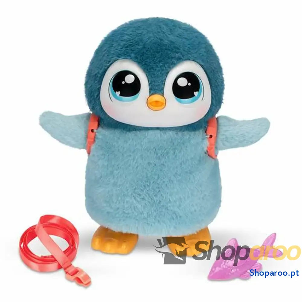 Animal de Estimação Interativo Famosa My Pet Penguin Little Live Pets