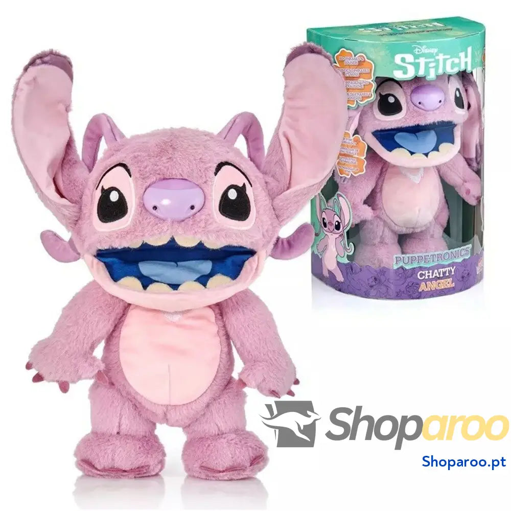Animal de Estimação Interativo Stitch Real FX Chatty Angel (DIS 1026 01)