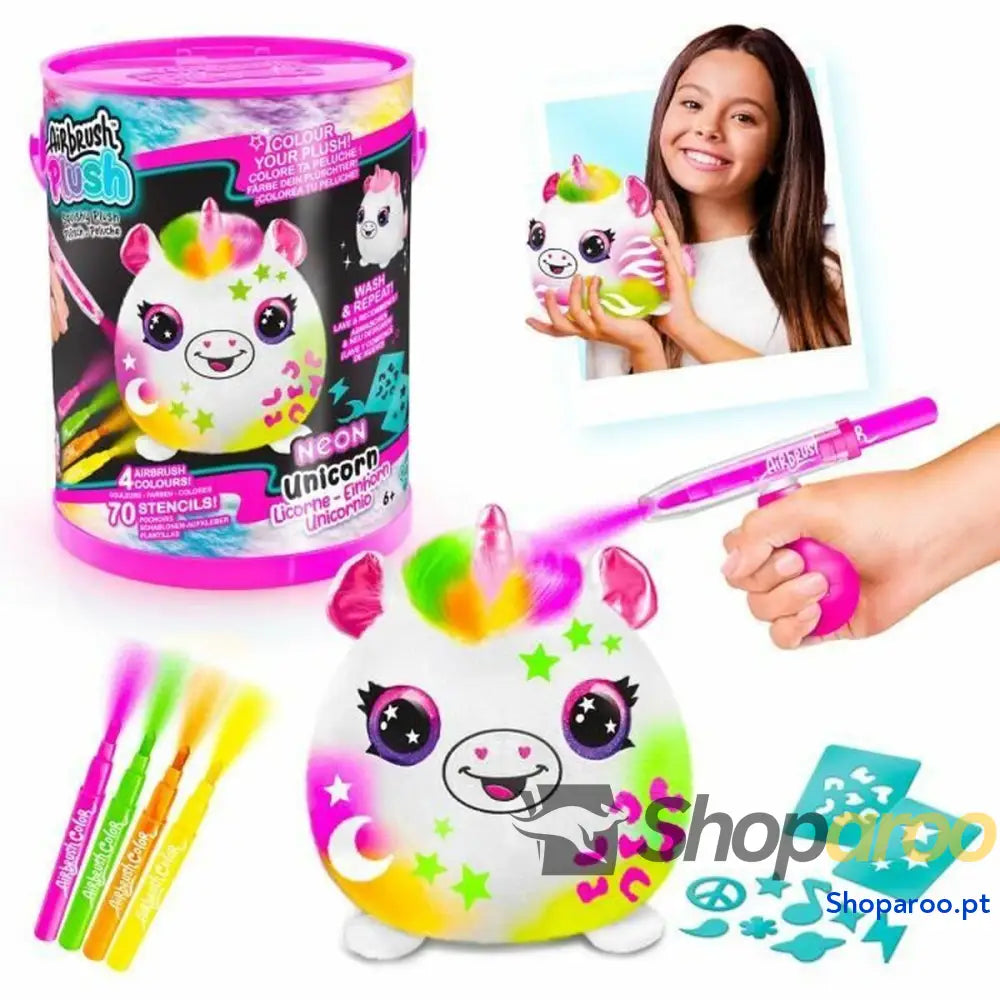 Animal de Peluche Canal Toys Neon Unicórnio