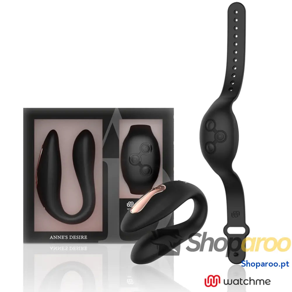 ANNES DESIRE - DUAL PLEASURE TECNOLOG UM WATCHME PRETO
