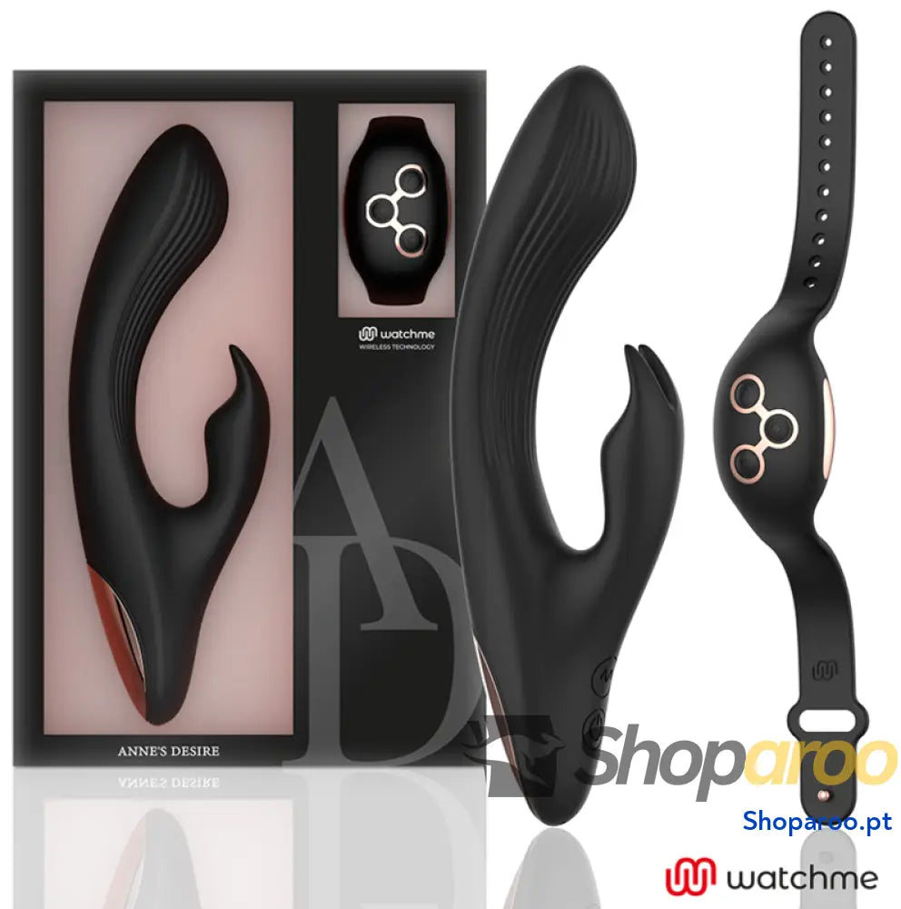 ANNES DESIRE - RABBIT TECNOLOGIA DE CONTROLE REMOTO WATCHME PRETO/OURO