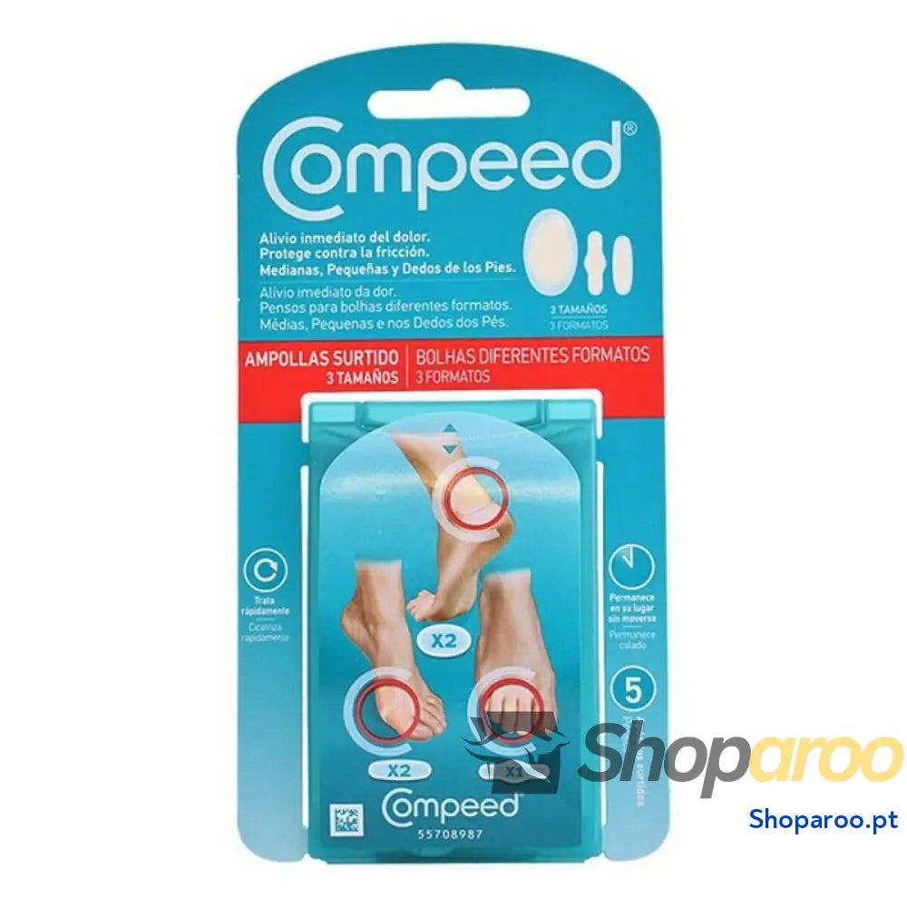 Antiampolas para Pés Compeed (5 uds)