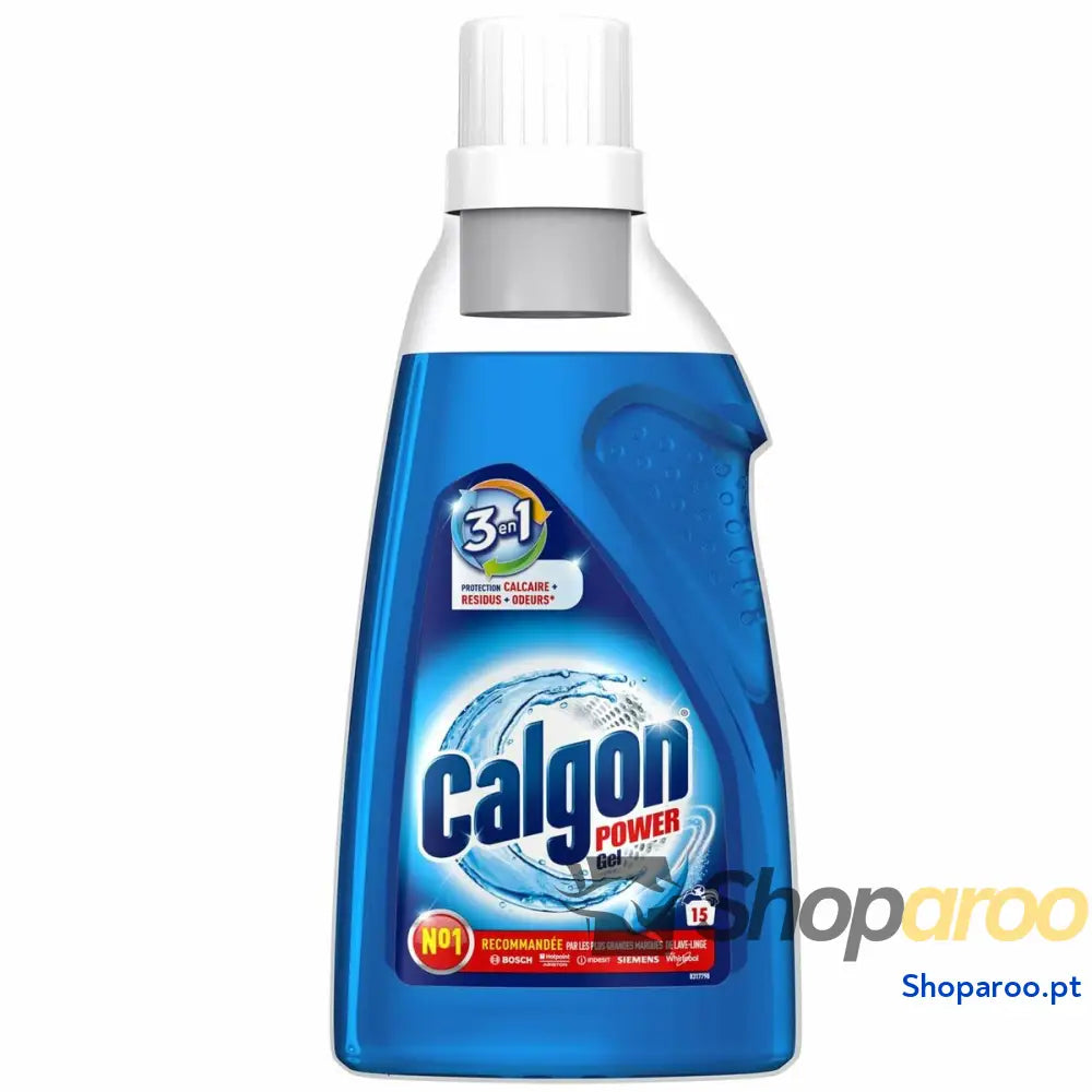 Anticalcário Calgon Power 3 em 1 Gel Máquina de lavar 750 ml 15 Lavagens