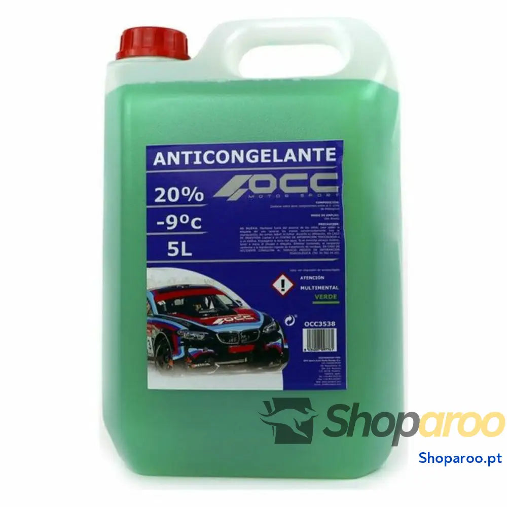 Anticongelante OCC Motorsport 20% Verde (5 L)