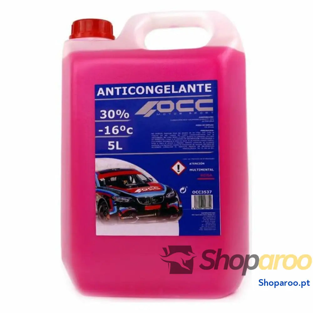 Anticongelante OCC Motorsport 30% Cor de Rosa (5 L)