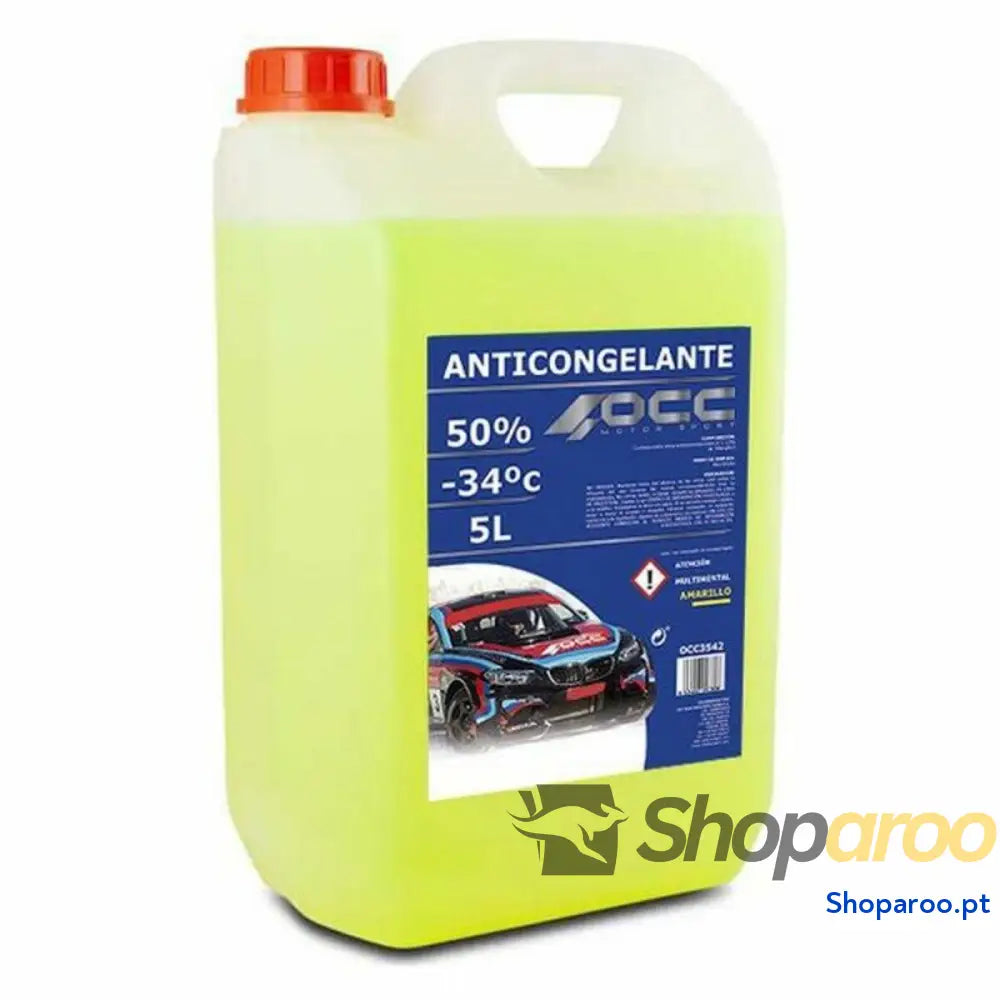 Anticongelante OCC Motorsport 50% Orgânico Amarelo (5 L)