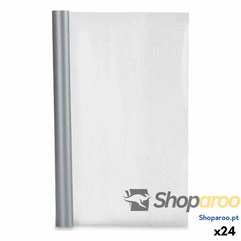 Antideslizante Kinvara RFG-1 Prateado Polipropileno 45 x 100 cm