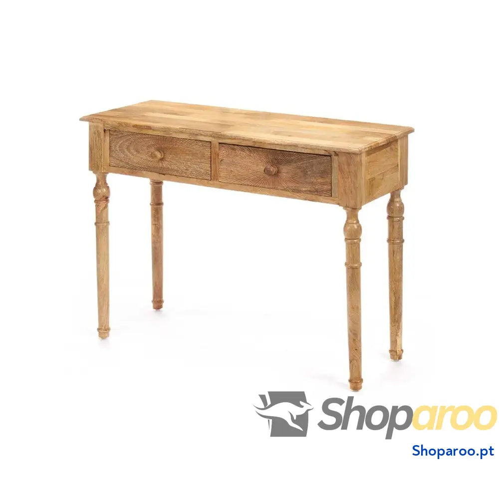 Aparador com 2 Gavetas Gift Decor 41 Castanho 98 x 77 42 cm Riscas