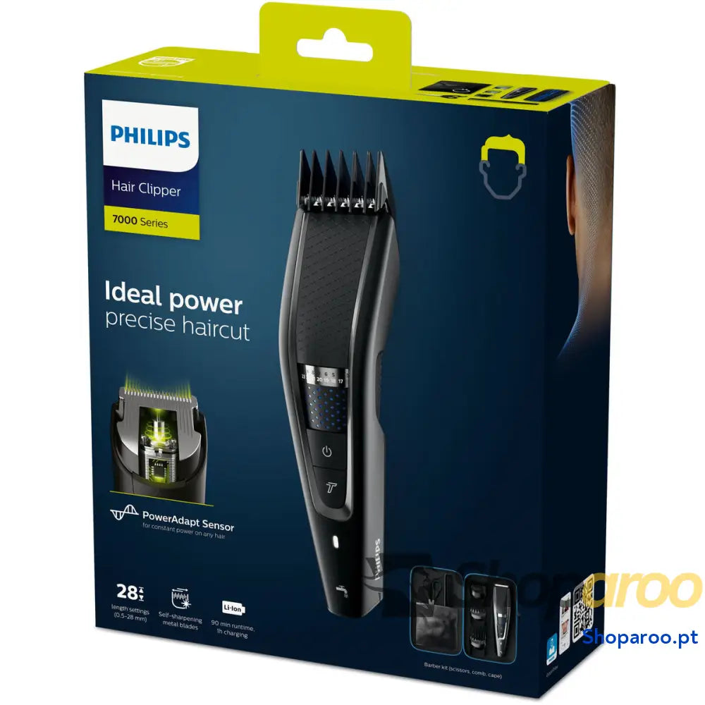 Aparador de Cabelo-Máquina de Barbear Philips Series 7 HC7650/15