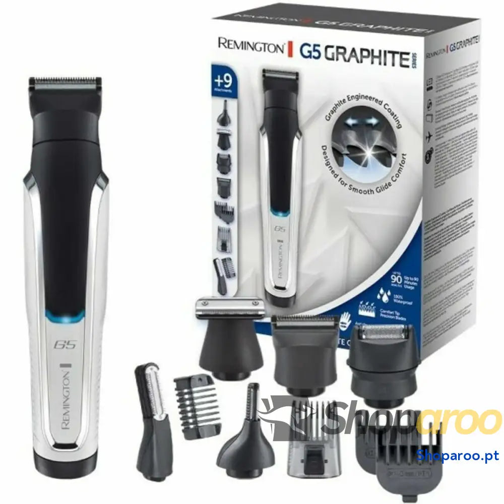 Aparador de Cabelo-Máquina de Barbear Remington 43249560100 Preto