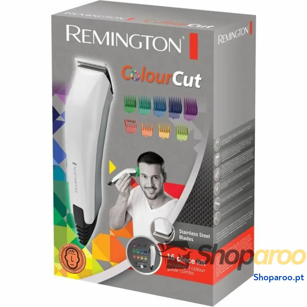 Aparador de Cabelo-Máquina de Barbear Remington Colour Cut HC5035