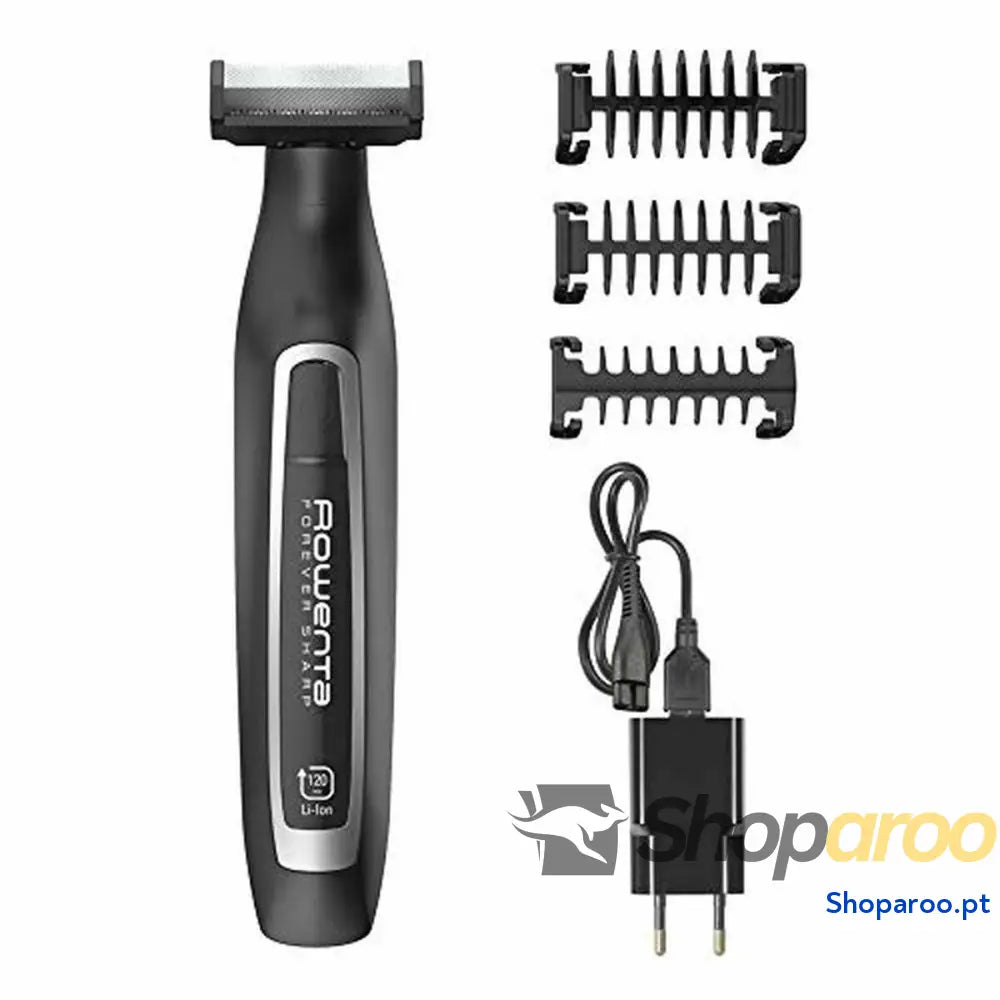 Aparador de Cabelo-Máquina de Barbear Rowenta TN6000F4 Aço inoxidável