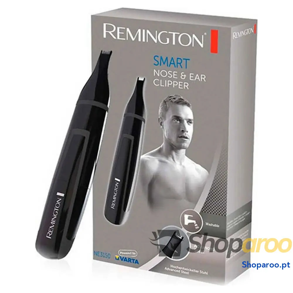 Aparador de pelos para nariz e orelha Remington Preto