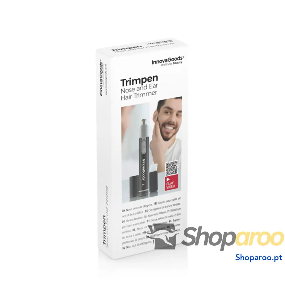 Aparador de pelos para nariz e orelha Trimpen InnovaGoods