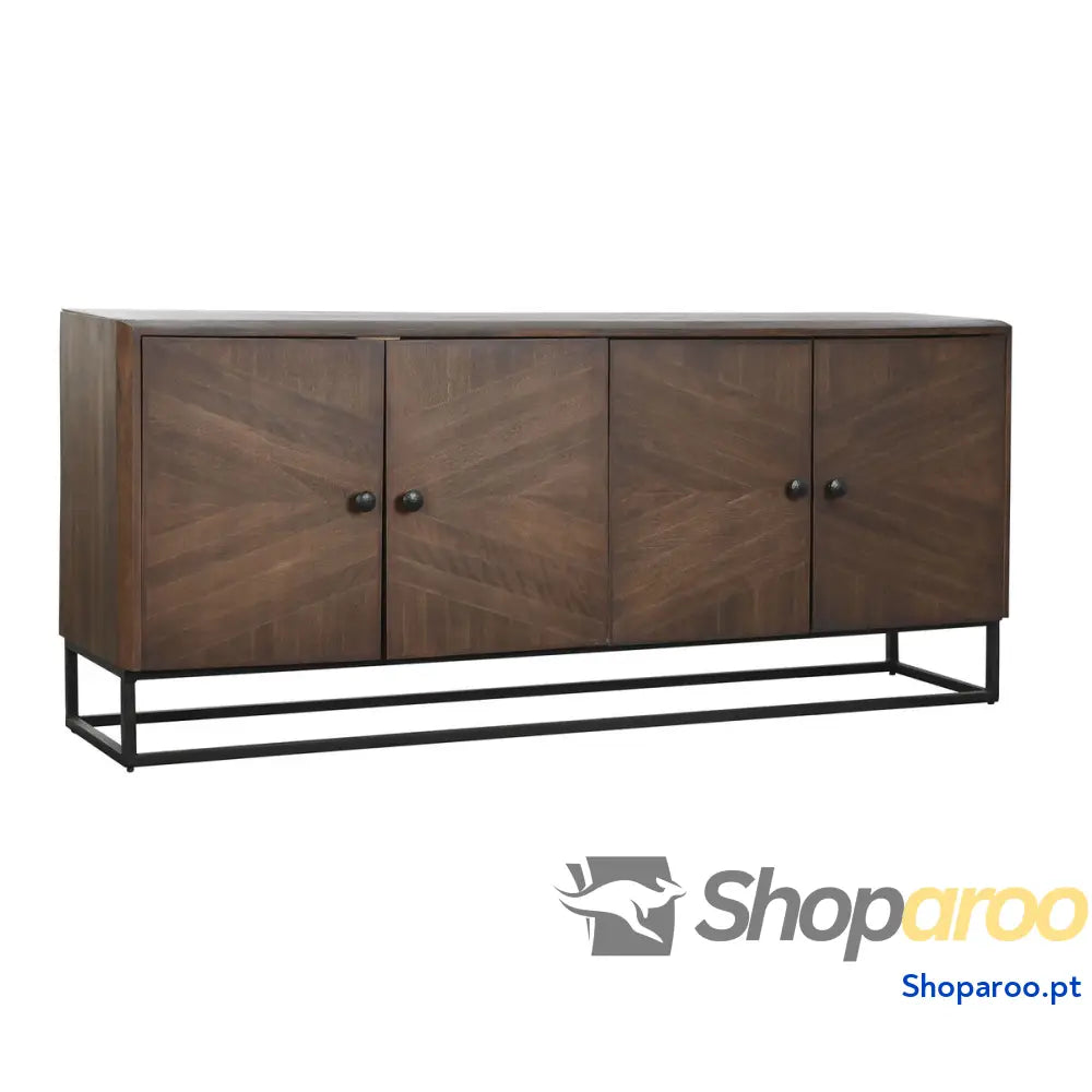 Aparador DKD Home Decor Catanho escuro Madeira 177 x 38 75 cm
