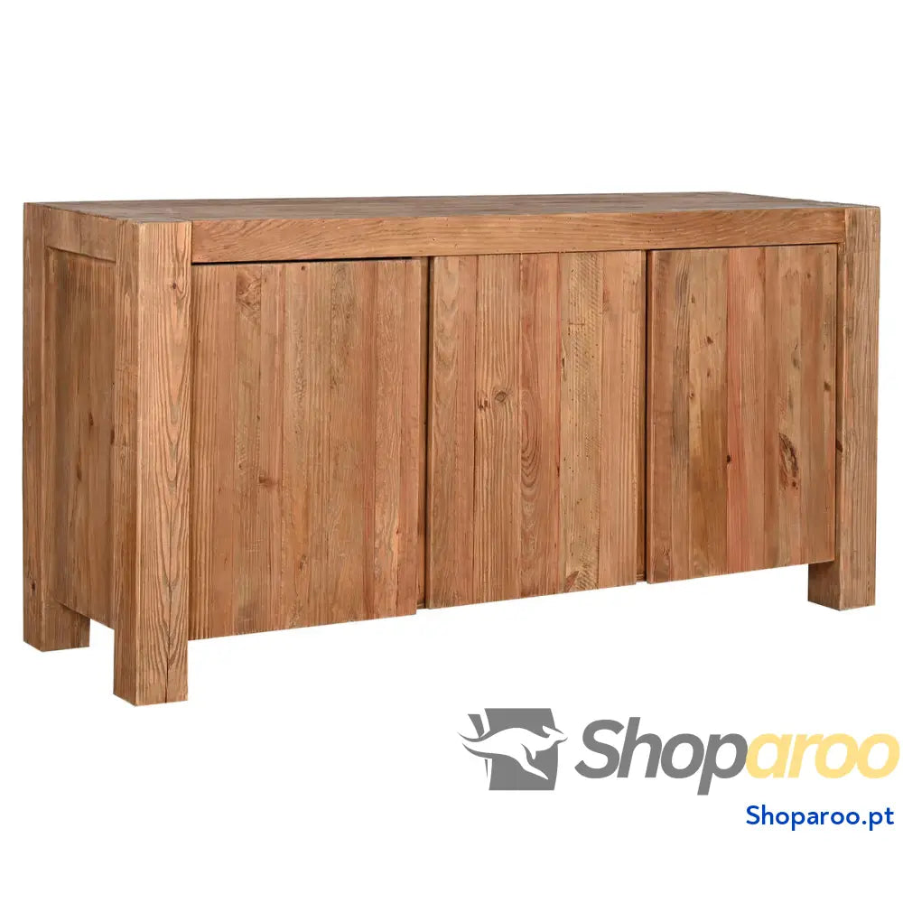 Aparador Home ESPRIT Castanho Natural Pinheiro Madeira Reciclada 168 x 51 85 cm