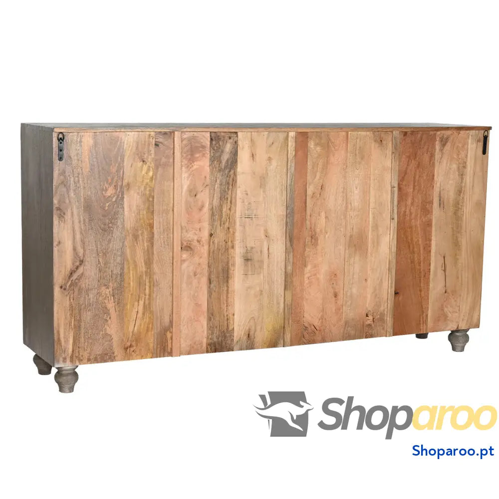Aparador Home ESPRIT Cinzento Marrom claro Madeira 175 x 40 90 cm 175,5