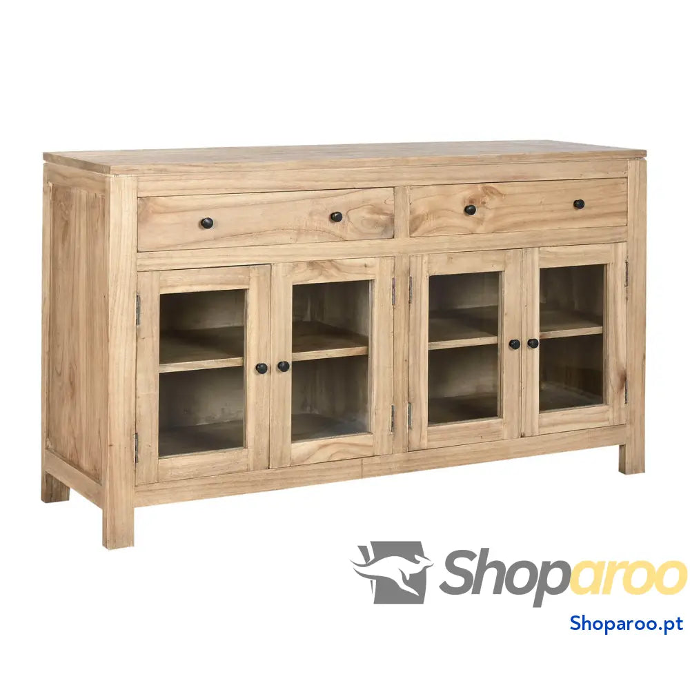Aparador Home ESPRIT Cristal Madeira de cedro 140 x 40 82 cm