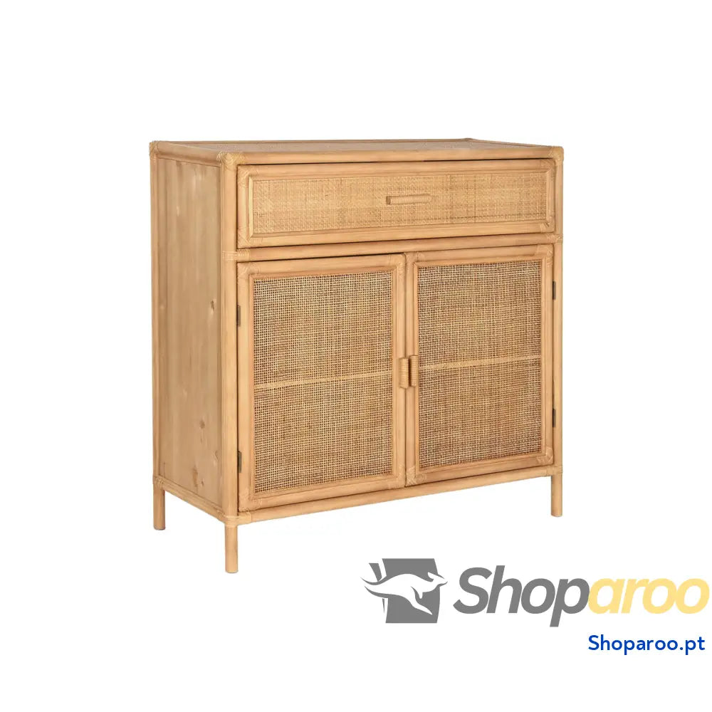 Aparador Home ESPRIT Marrom claro Rotim Abeto 100 x 40 cm