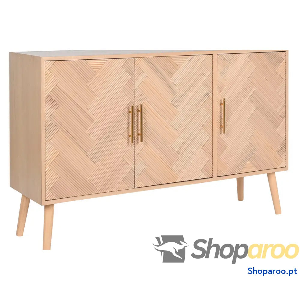 Aparador Home ESPRIT Natural Madeira de paulónia MDF 120 x 34 76 cm
