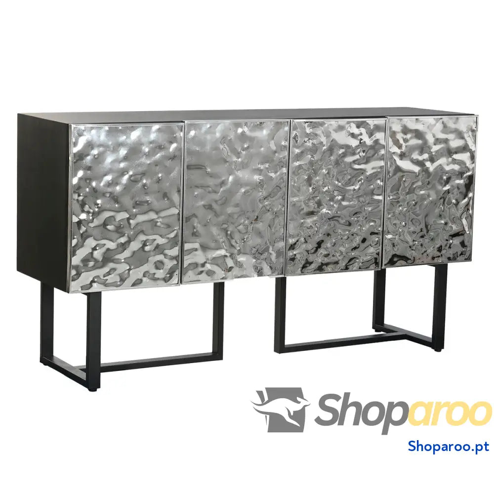 Aparador Home ESPRIT Prateado Metal Aço 151 x 41 80 cm